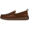 HEYDUDE Hey Dude Wally Grip Craft Leather Brown Mocassino Uomo (45)