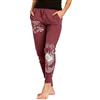 Elbenwald Mappa di Pantaloni della Tuta da Donna di Harry Potter del Malandrino Rosso Misto - L