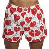 LOUSY LIVIN Uomo Intimo/Costumi/Boxer Valentines Bianco M