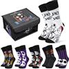 Disney Calzini Donna e Ragazza, EU 35-41, Pacco da 5 o 6 Calze Calde Morbido e Traspirante, Xmas Regali per Lei (Multi Jack Box, 6 Pcs)