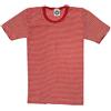 Cosilana, Maglietta intima/T-shirt per bambini, 70% lana e 30% seta, 92