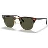 Ray-Ban Metallic RB 3016, Occhiali da Sole Unisex Adulto, Marrone (Braun Rb 3016 W0366), 51 mm