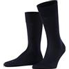 FALKE Sensitive Malaga M So cotone con bordino morbido 1 paio, Calzini Uomo, Blu Dark Navy 6375, 47-50