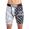 PSD Slip Cement Split | Boxer di media lunghezza, borsa in micromesh traspirante, elastica 4 direzioni ad alta durata | Slip uomo (FR/ES, lettere, L, regolare, regolare, cement split), Cement Split, L