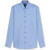 Olymp Uomo Camicia Business a Maniche Lunghe Level Five,Body Fit,Bleu 11,40