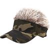 Malaxlx Cappello Baseball Uomo Donna Regolabile Cappello Visiera con Parrucca Golf Cappellini Sportivi Ambientazione Esterna Viaggi Berretto Visiera
