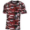 MFH T-Shirt US Streetstyle - Red Camo Taglia XL