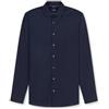 Olymp Uomo Camicia Business a Maniche Lunghe No Six,Super Slim,Marine 18,40