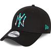 New Era York Yankees Camouflage Infill Black 9Forty Adjustable cap - One-Size