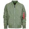 Fostex Garments, Bomber MA-1 Militare Leggero Estivo B-17G Commander Flying Fortress (XL, Verde)
