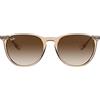 Ray-Ban Rb4171 Erika Occhiali, Marrone Chiaro Trasparente, 54 Unisex-Adulto