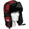 Fox Outdoor Berretto da Aviatore 10033i, Colore: Rosso, XL Uomo