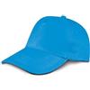 Generico Cappello con Visiera 5 Pannelli in 100% Cotone Colorato, Berretto Semplice per Adulto e Bambino Regolabile a Strappo Visiera Rigida, Versione Singola o in Formato Convenienza da 10 Pezzi