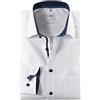 Olymp Luxor - Maniche Corte da Uomo | camicia, polsini, vestibilità comoda, 100% cotone