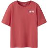 NAME IT Nkfbonnie SS Nreg Top PS, Spiced Coral, 116 cm