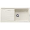 BLANCO Sona XL 6 S 527158, Silgranit bianco morbido, reversibile, senza interruttore di scarico