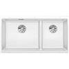 Blanco SUBLINE 480/320-U 523 588 - Lavello da cucina 480/320-U-523, colore: Bianco