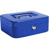 kippen 10033B2 - Cassetta Portavalori Blu, Dimensioni: 200X160X90 mm