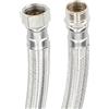Fontastock Tubo in acciaio inox AISI 304 EPDM maschio 1/2- femmina 1/2 30 cm (Referenza: S6500109)