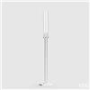Candelabro in vetro a stelo 1 fiamma SPEAR Trasparente h92 cm EDG
