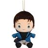 TBS GLOWDIA Attack on Titan Eren Ball Chain Peluche Mascotte Alta Velocità Rail Survey Ve...