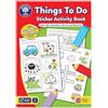 Orchard Toys Things To Do Sticker Colouring Book, Educational Colouring And Activity Book, Kids Age 5 Years +, Ideal for Parties