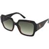 Guess GU7681 52P | Occhiali da Sole Graduati o Non Graduati | Prova Online | Plastica | Quadrati, Oversize | Marrone | Adrialenti