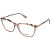 Guess GU2880 057 | Occhiali da Vista Graduati | Prova Online | Plastica | Quadrati | Rosa, Havana | Adrialenti