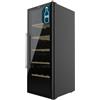 Cecotec Cantinetta 98 Bottiglie Bolero Grand Sommelier 98000 Black: Cantinetta Da 128,5 cm Con Sistema Di Raffreddamento Silenzioso A 41Db E Pannello Di Controllo Tattile