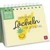 Groh Mini-Wochenkalender 2026: Ein kleines Lächeln für jeden Tag: Tischkalender zum Aufstellen mit Wochenkalendarium