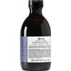 davines ALCHEMIC Shampoo Argento 280ml - Antigiallo per Capelli Biondi Platino, Grigi e Decolorati