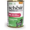 Schesir Cane Monoprotein Nutrition Active Manzo Paté 400g