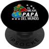Funny Mexican Designs for Dads Funny Mexican Dad Design - El Mejor Papa del Mundo PopSockets PopGrip Adesivo