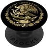 Flags and Symbols Bandiera del Messico, stemma, sigillo, in, seppia PopSockets PopGrip Adesivo