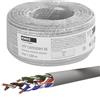 EMOS - Cavo di rete UTP CAT 5e 100 m PVC - CAT5e UTP - CCA - Cavo Ethernet non schermato - per interni