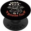 Dragon Fantasy Book Worm Bookish Book Lo Cute Reading Dragon Books Cottagecore Bookish PopSockets PopGrip Adesivo