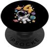Little Star Explorers Carino Astronauta 4 ° Space Explorer Cosmic Fun PopSockets PopGrip Adesivo
