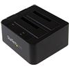 StarTech Docking Station 2 Slot USB 3.1 per HDD SSD SATA 2,5/3,5 Hot-Swap