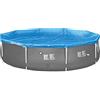 AVENLI 16125 - Copertura Piscine Tonde con Struttura di Diametro 300 cm, Blu
