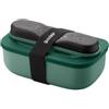 Guzzini Contenitore Set Lunch Box Porta Pranzo Con Posate Store&go Verde