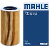 MAHLE Filtro olio OX370D | Compatibile con: FORD FOCUS II, KUGA I, MONDEO IV, MONDEO IV Stufenheck, MONDEO IV Turnier, S-MAX, VOLVO C30