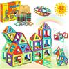 Pincush Costruzioni Magnetiche Bambini,Blocchi Costruzioni Magnetici Giochi Bambina di 3 4 5 6 7 anni Ragazzi e Ragazz Educativi Giocattoli Bambino Calamite Montessori Regalo STEMS