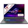 Asus ROG Strix G18 G814JI-N6079W 18" Core i9 2.2 GHz - SSD 1 TB - 32GB - NVIDIA GeForce RTX 4070 AZERTY - Francese - refurbished