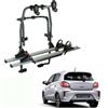 MENABO PORTABICI POSTERIORE STAND UP 2 BINARI PER MITSUBISHI SPACE STAR ANNO 2022