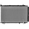 NISSENS 607032 Radiatore ad acqua per OPEL Corsa F MOKKA, compatibile con FIAT 600e / 600 (365, 364) e adatto per PEUGEOT 208 II berlina 2008 II (U)