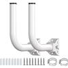 Gistuch 2 pezzi staffa a ponte wireless, regolabile a 150°, in acciaio inox, accessorio universale J-Pole
