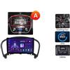 OEM Autoradio, display touchscreen, lettore multimediale, compatibile con Nissan Juke (F15) dal 2010 al 2019, ventola di raffreddamento integrata, navigazione GPS Android, modello V1 Plus (2GB-32GB) - A