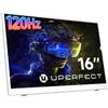 StarTech Monitor portatile - Display IPS da 16" (40,6 cm) - Risoluzione 1920x1200 - 120 Hz FreeSync - Connessioni HDMI e USB-C - Altoparlanti integrati e spina di corrente per l'Unione Europea - Supporto regolabile - Colore nero