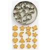 Graziano, Set 12 Tagliapasta Assortiti Acciaio Inox - Forme Diverse, Bordo Acuto, Per Biscotti e Pasta Zucchero