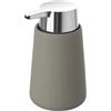 Feridras Dispenser dosasapone in ceramica grigio | Sidney